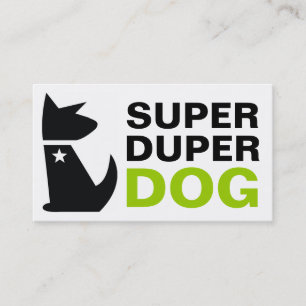 311 Super Duper Dog Business Card