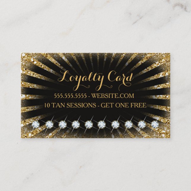 311 Tanning Loyalty Card 10 sessions (Front)