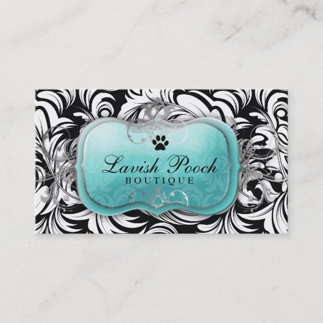 311-The Lavish Pooch Topaz Business Card (Front)