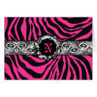 311-Zee Safari | Thank You Zebra Hot Pink