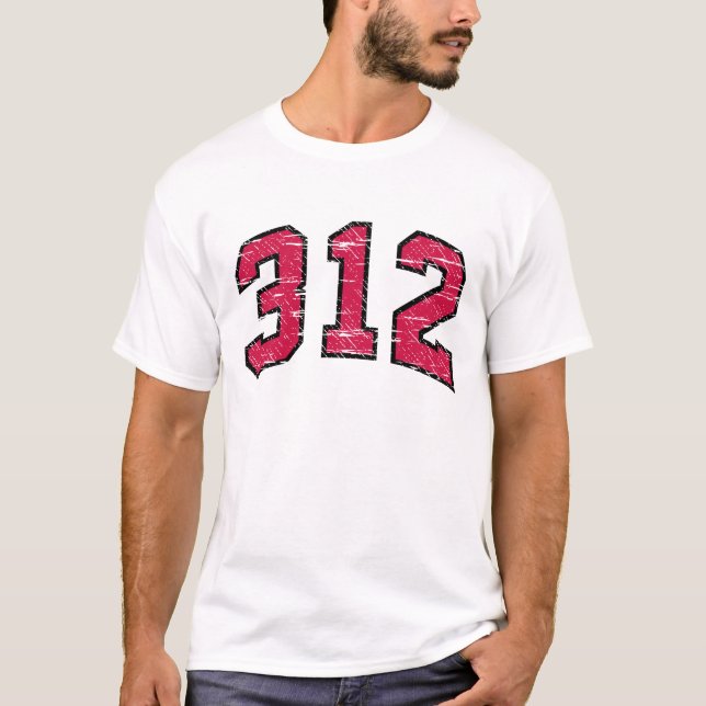 312 (Area Code) T-shirt (Front)
