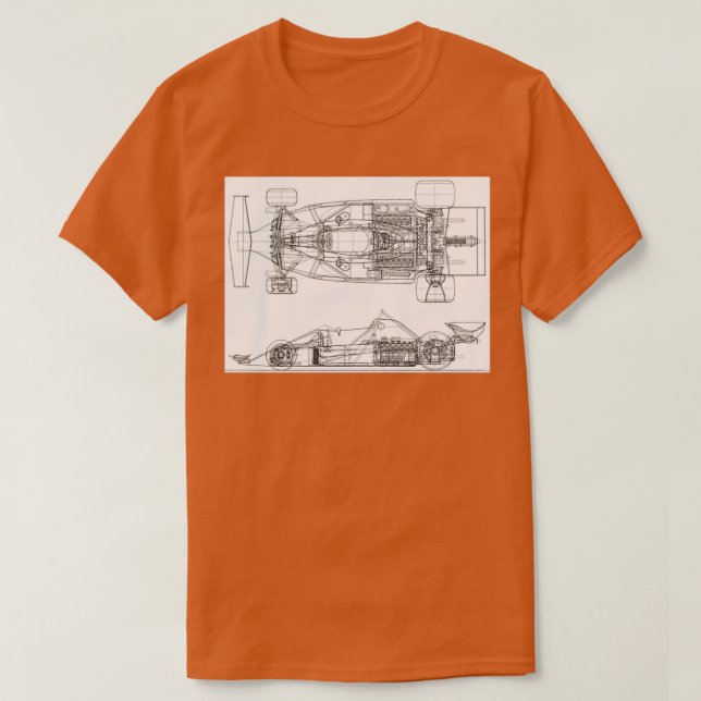 312T2 1976 Niki Blueprint T-Shirt (Design Front)