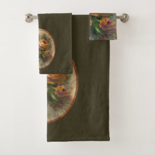 315 Roses Bath Towel Set