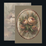 315 Roses Op2 Invitation<br><div class="desc">Edit to your liking. A beautiful card for a milestone birthday,  baby shower,  or celebration of life.</div>