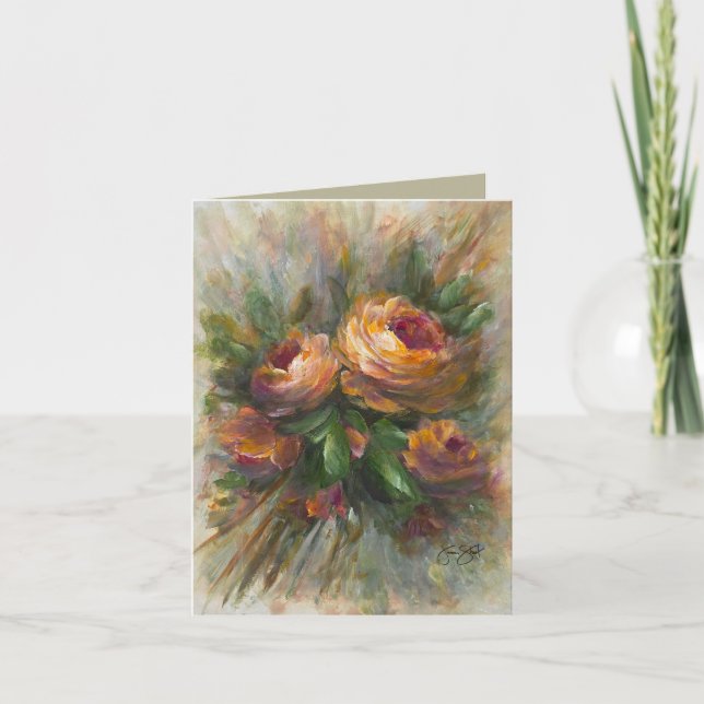 315 Roses Thank You Card (Front)