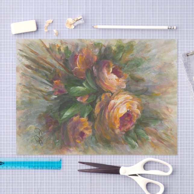 315 Roses  Tissue Paper (Craft)