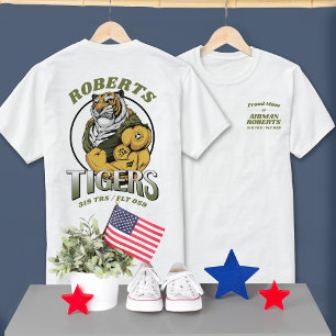 319 Tigers Air Force BMT Graduation LIGHT Colour T-Shirt