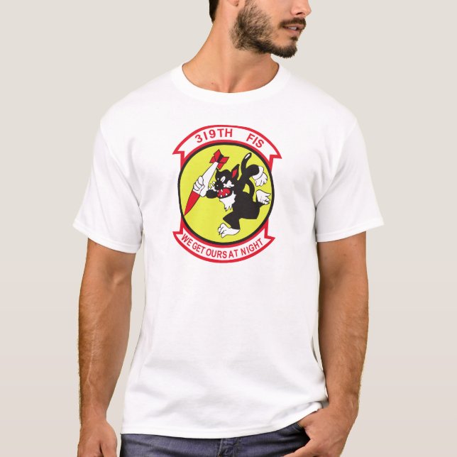 319th Fighter Interceptor Squadron T-Shirt (Front)