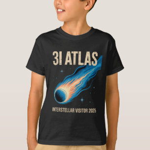 31_atlas Interstellar-style Astronomy Visitor 2025 T-Shirt