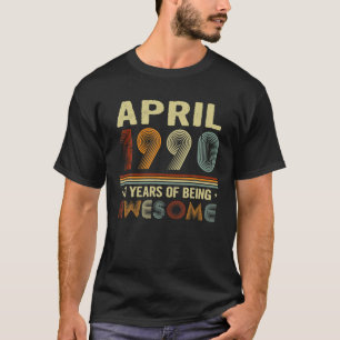 31 Years Of Being Awesome Funny 31 Years Old 31Th T-Shirt