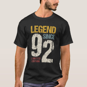 31 Years Old Vintage 1992 31st Birthday Decoration T-Shirt