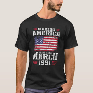 31St Birthday Gift Making America Great Since Marc T-Shirt