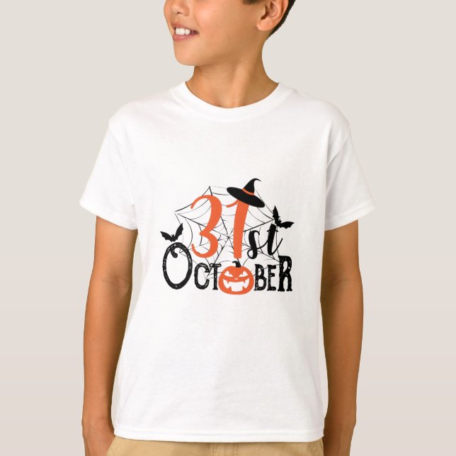 31st October Halloween Celebration T-Shirt (Front)