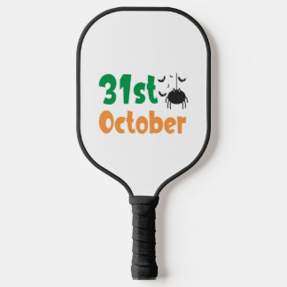 31st October - Halloween Pickleball Paddle