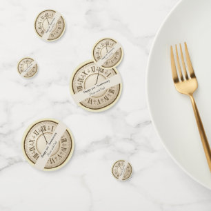 31st Wedding Anniversary editable Confetti