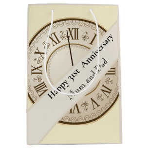 31st Wedding Anniversary editable Medium Gift Bag