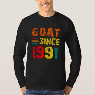 31th Birthday 31 Years Old Goat Since 1991 T-Shirt