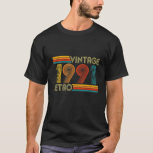 31Th Birthday Gift 31 Years Old Men Women Retro Vi T-Shirt