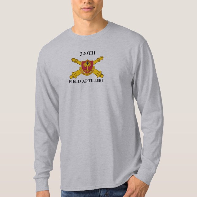320TH FIELD ARTILLERY L/S T-SHIRT (Front)