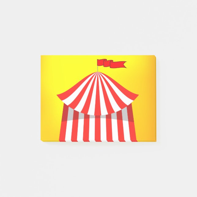 3214Circus Tent Post-it Notes (Front)