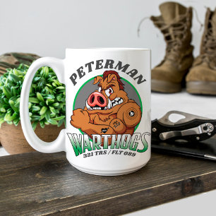 321 Warthogs Air Force BMT Graduation Custom Gift Coffee Mug