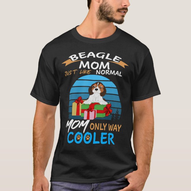 328 Beagle Mum Cooler T-Shirt (Front)