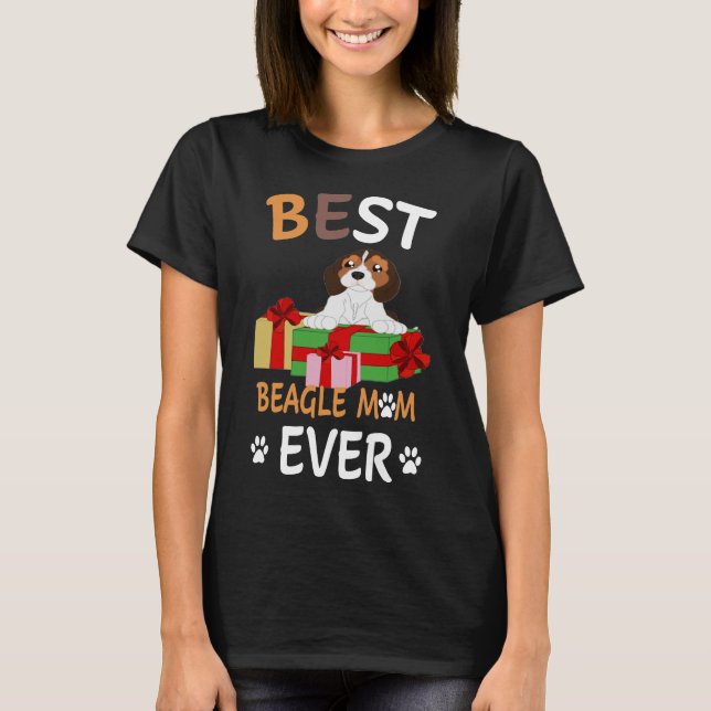 328 Best Beagle Mum Ever T-Shirt (Front)