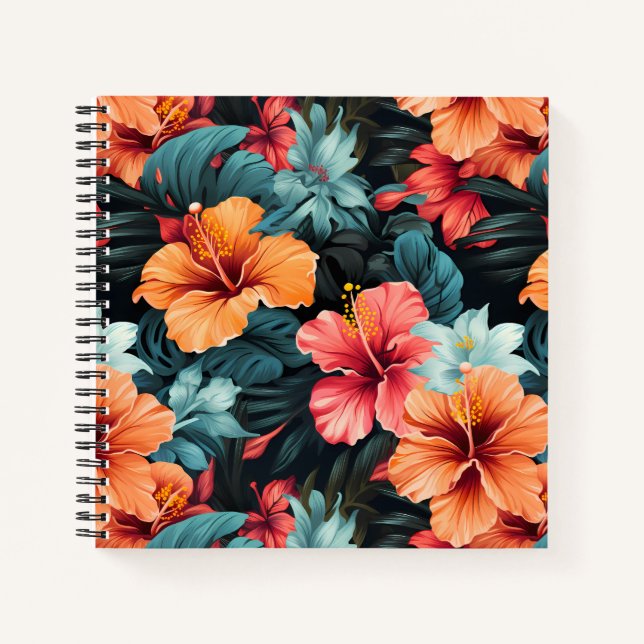#32 Floral Pattern Notebook (Front)