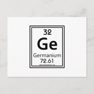 32 Germanium Postcard