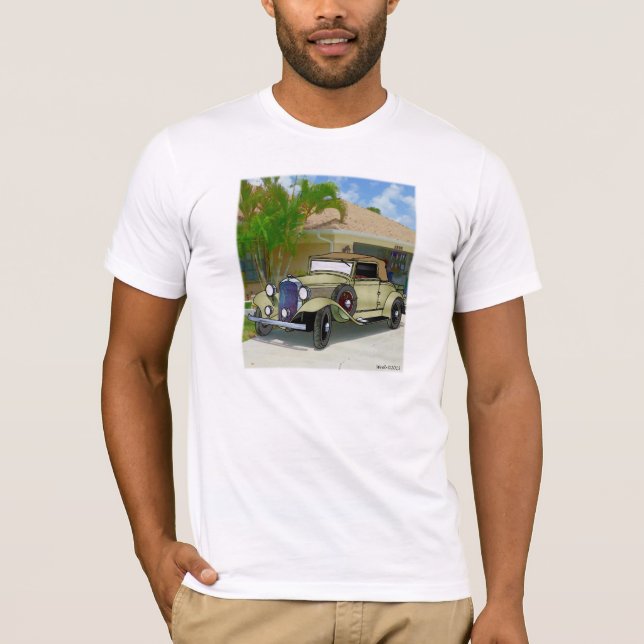 32 Plymouth Convertible in the Florida Sun T-Shirt (Front)