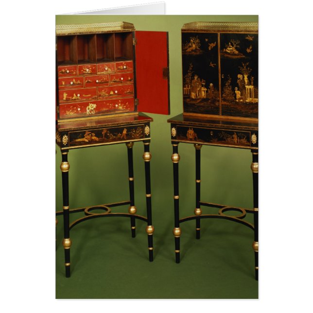 32:Two Chinoiserie cabinets, c.1770 (Front)