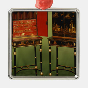 32:Two Chinoiserie cabinets, c.1770 Metal Tree Decoration