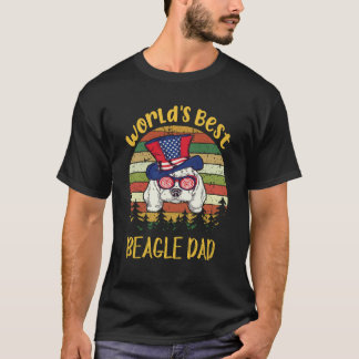 32 World'S Best Beagle Dad Beagle T-Shirt