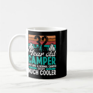 32 Year Old Camper Scouting Vintage Camping 32 Bir Coffee Mug