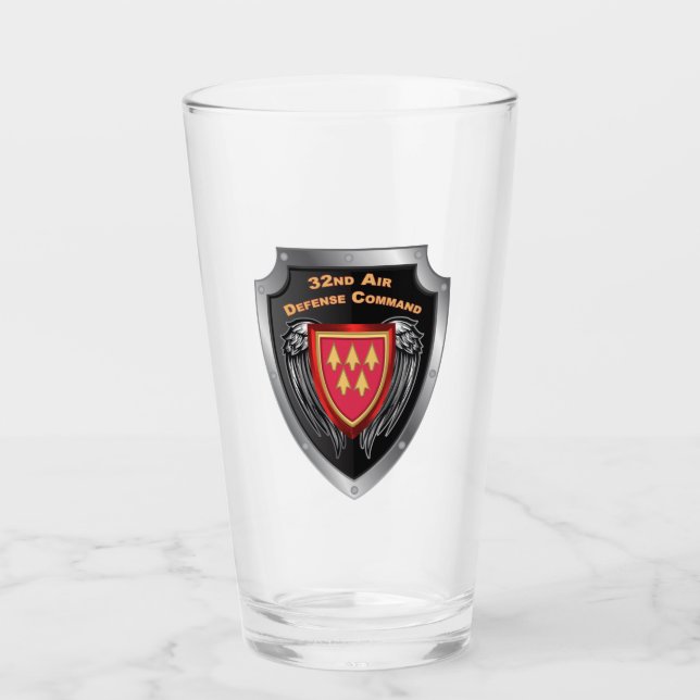 32nd Air Defence Command Customised Shield Glass (Front)