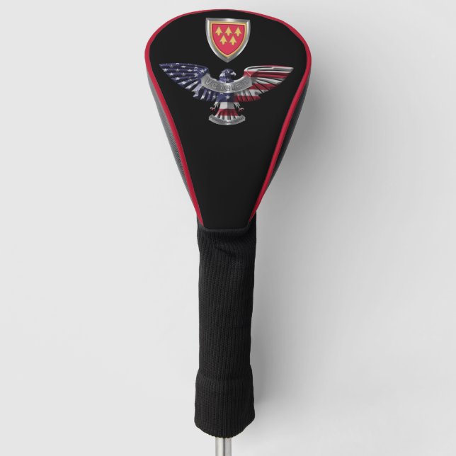 32nd Air Defence Command Veteran Golf Head Cover (Front)