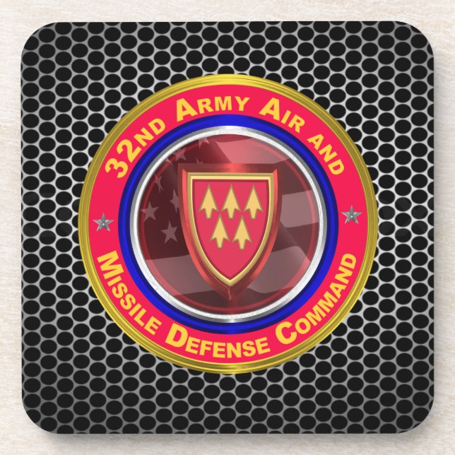 32nd Army Air and Missile Defence Command Coaster (Front)
