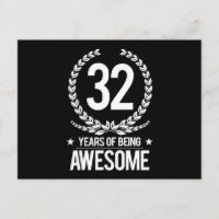 32nd Birthday (32 Years Of Being Awesome)