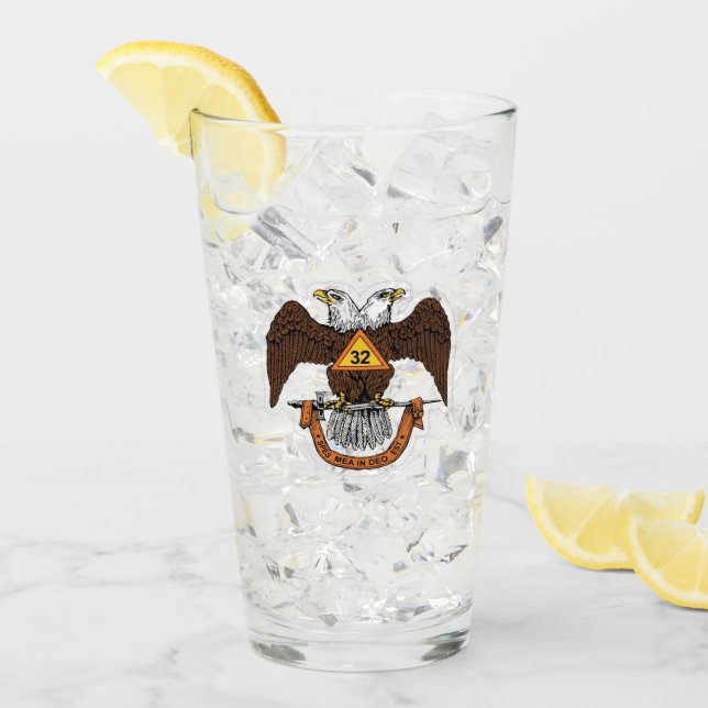 32nd degree Freemason  Glass (Front Ice)