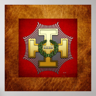 32nd Degree: Master of the Royal Secret Poster