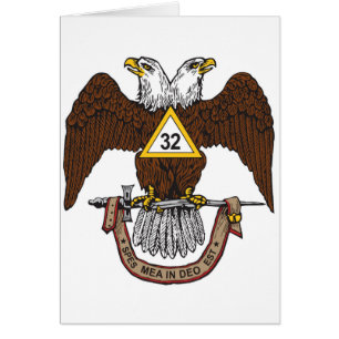 32nd Degree Scottish Rite Brown Eagle