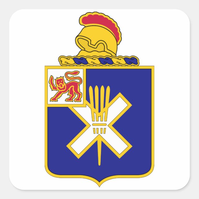32nd Infantry Regiment Square Sticker (Front)