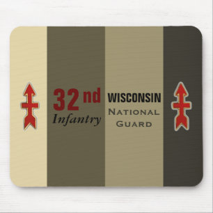 32nd Infantry Wisconsin National Guard Mouse Pad
