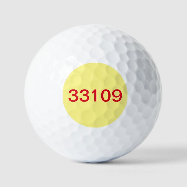 33109 GOLF BALL MIAMI BEACH FLORIDA (Front)
