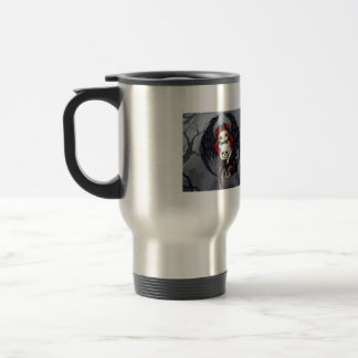 333, only half evil travel mug