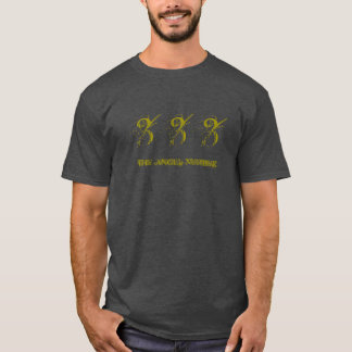 333 - THE ANGEL NUMBER, Men's T-Shirt, Charcoal T-Shirt