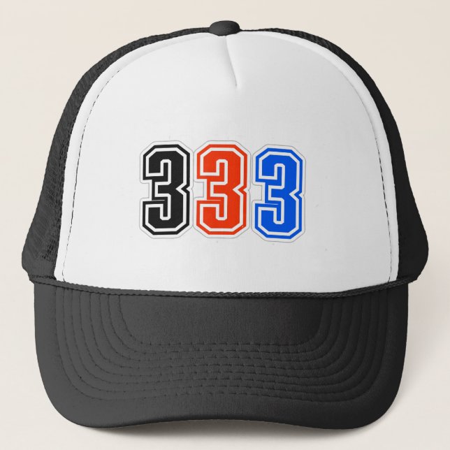 333 TRUCKER HAT (Front)