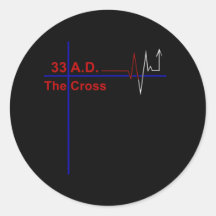 33 A.D. Heartbeat Cross 