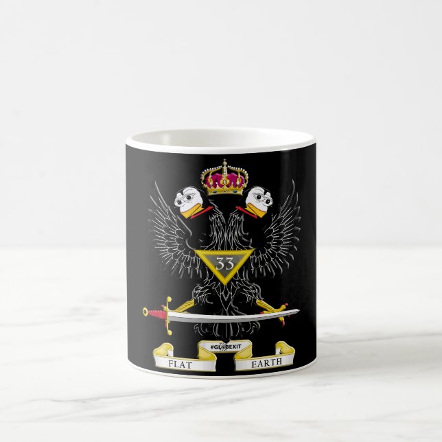 33 Degree Double Headed #FEPE Coffee Mug (Center)