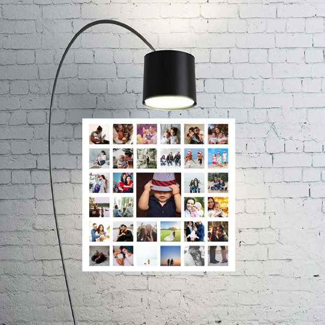 33 Photo Template Personalized Custom Made Collage Poster (Creator Uploaded)